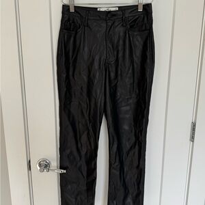 Hollister Black Straight Leg Pants